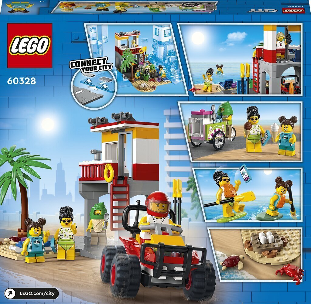 60328 LEGO® City Ranna vetelpäästejaam hind ja info | Klotsid ja konstruktorid | kaup24.ee