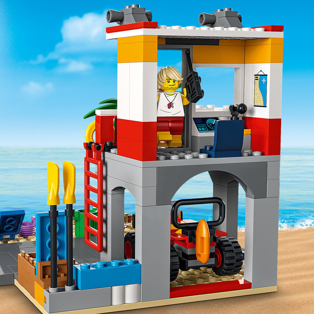 60328 LEGO® City Ranna vetelpäästejaam hind ja info | Klotsid ja konstruktorid | kaup24.ee