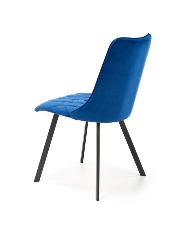 4-tooli komplekt Halmar K450, sinine цена и информация | Söögitoolid, baaritoolid | kaup24.ee