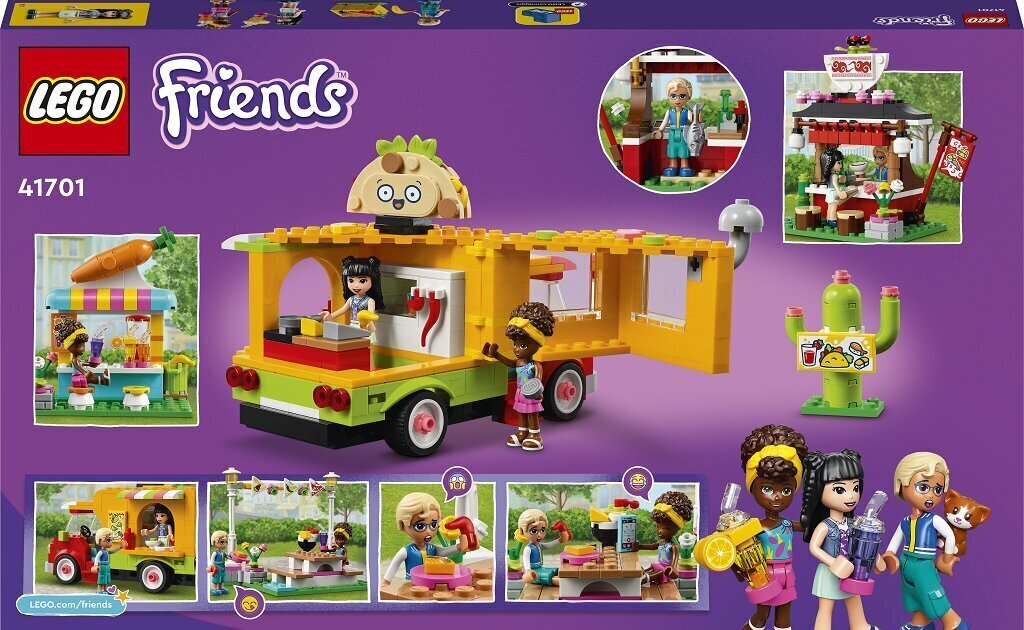 41701 LEGO® Friends Tänavatoidu turg hind ja info | Klotsid ja konstruktorid | kaup24.ee