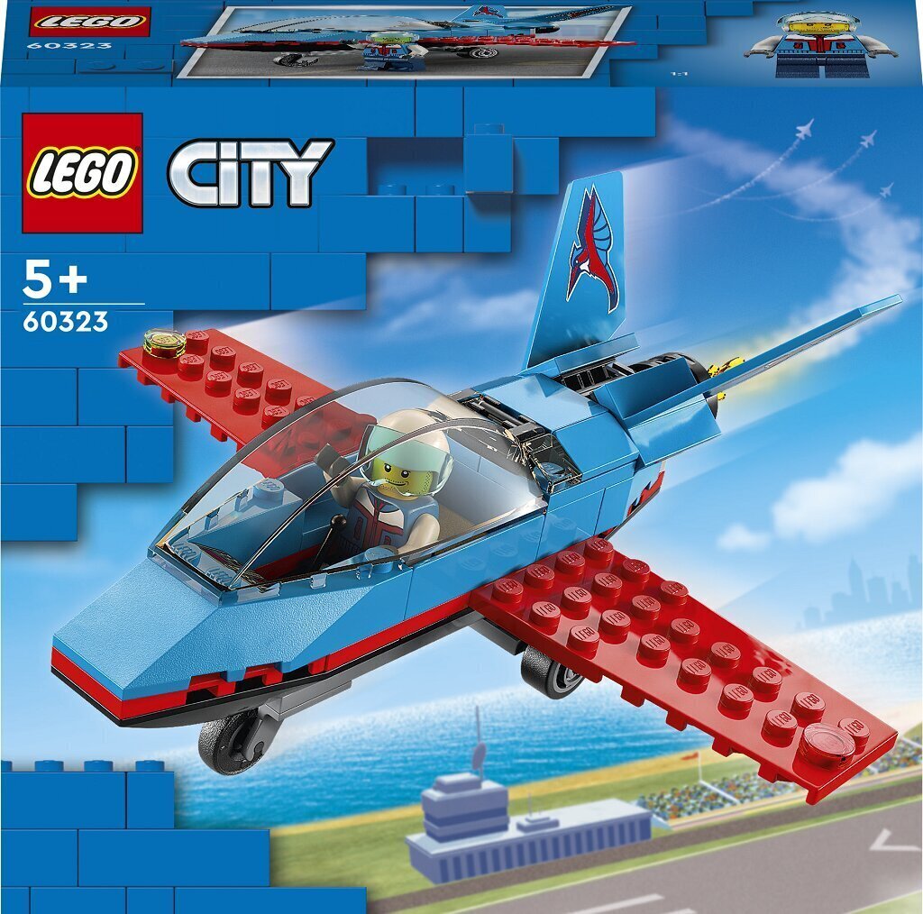 60323 LEGO® City Akrobaatiline lennuk hind ja info | Klotsid ja konstruktorid | kaup24.ee