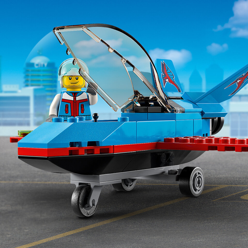 60323 LEGO® City Akrobaatiline lennuk цена и информация | Klotsid ja konstruktorid | kaup24.ee
