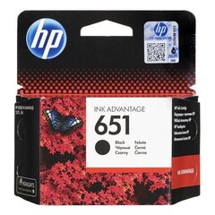 HP nr 651 Black C2P10AE hind ja info | Tindiprinteri kassetid | kaup24.ee