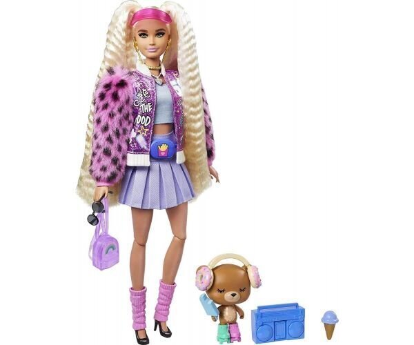 Barbie® Extra nukk blond GYJ77 цена и информация | Tüdrukute mänguasjad | kaup24.ee