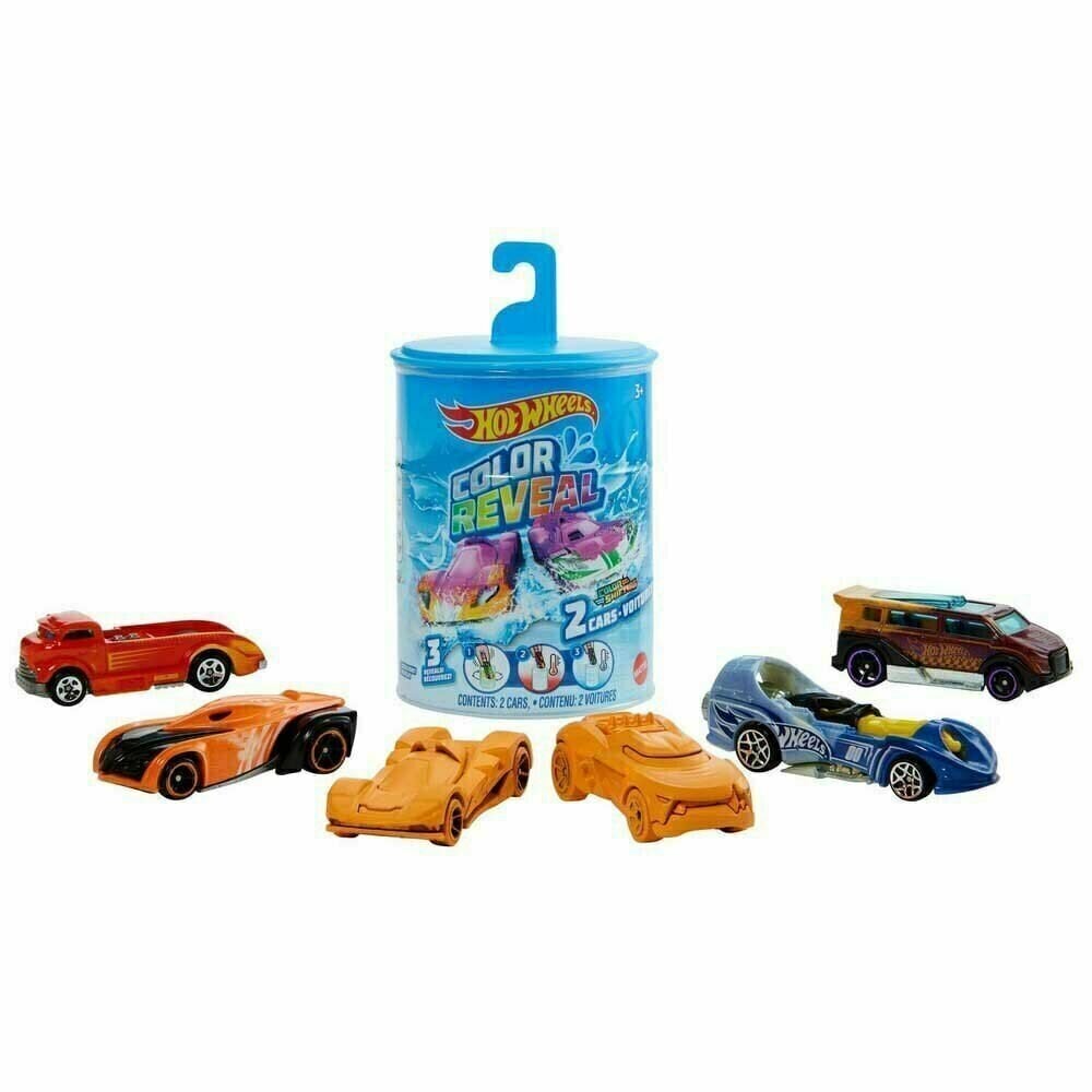 Hot Wheels® Color Reveal mudelautod GYP13 hind ja info | Poiste mänguasjad | kaup24.ee