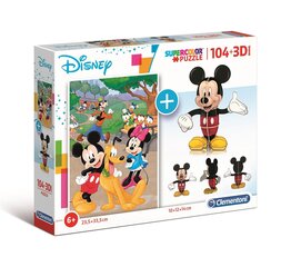Головоломка/пазл Disney Mickey Mouse цена и информация | Пазлы | kaup24.ee
