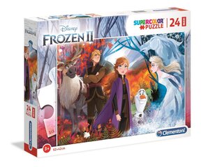 Pusle Frozen II, Maxi, Clementoni, 24 tk hind ja info | Pusled | kaup24.ee
