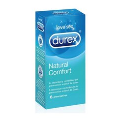 Durex Natural Plus Kondoomid (6 ühikut) hind ja info | Kondoomid | kaup24.ee