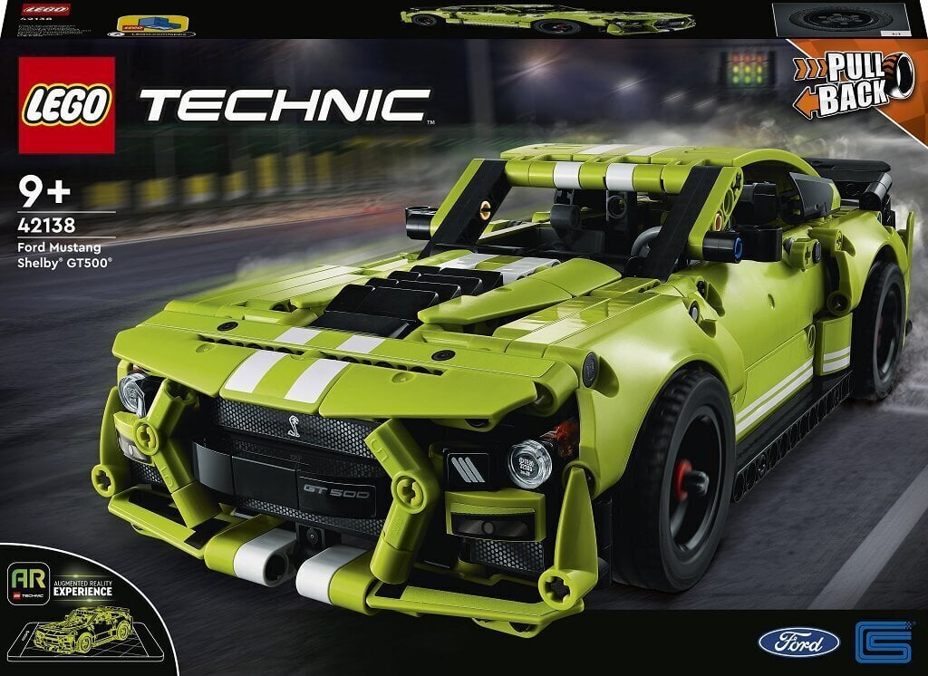 42138 LEGO® Technic Ford Mustang Shelby GT500 hind ja info | Klotsid ja konstruktorid | kaup24.ee