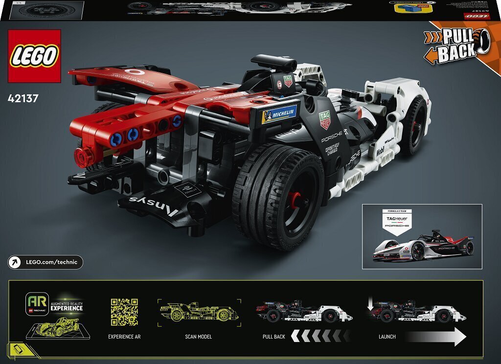 42137 LEGO® Technic Formula E Porsche 99X Electric цена и информация | Klotsid ja konstruktorid | kaup24.ee