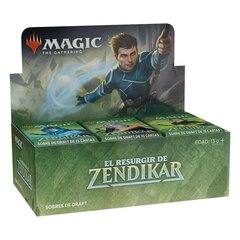 Бустерный дисплей Magic the Gathering: El resurgir de Zendikar Draft (36), испанский цена и информация | Настольные игры, головоломки | kaup24.ee