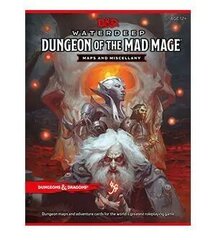 Dungeons & Dragons (D&D) RPG Waterdeep: Dungeon of the Mad Mage - Maps & Miscellany, английский цена и информация | Настольные игры, головоломки | kaup24.ee