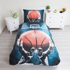 Voodipesukomplekt Basketball 140 x 200 cm + padjapüür 70 x 90 cm hind ja info | Beebide ja laste voodipesu | kaup24.ee