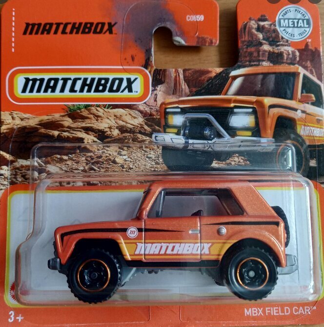 Auto Matchbox MBX Field Car 2021 - 017 - GXM25 цена и информация | Poiste mänguasjad | kaup24.ee