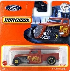 Игрушечная машинка 2021 - 085 - GXN03 Matchbox '35 FORD PICKUP цена и информация | Развивающий мелкую моторику - кинетический песок KeyCraft NV215 (80 г) детям от 3+ лет, бежевый | kaup24.ee