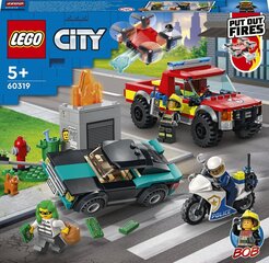 60319 LEGO® City Tuletõrjeoperatsioon ja politsei tagaajamine цена и информация | Конструкторы и кубики | kaup24.ee