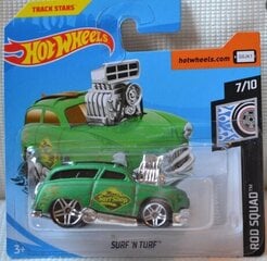 Игрушечная машинка 2019 - 079 - FYD93 Hot Wheels SURF 'N TURF цена и информация | Развивающий мелкую моторику - кинетический песок KeyCraft NV215 (80 г) детям от 3+ лет, бежевый | kaup24.ee