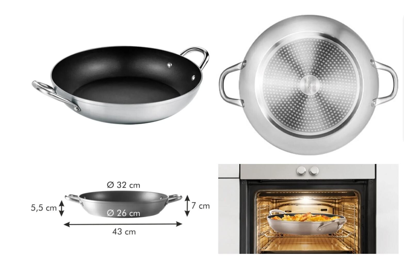 Tescoma Grand Chef pann, 32 cm hind ja info | Pannid | kaup24.ee