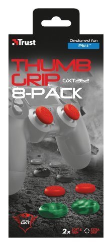 Lisatarvikute komplekt Trust GXT262 THUMB GRIPS F/PS4 20814 цена и информация | Mängupuldid | kaup24.ee