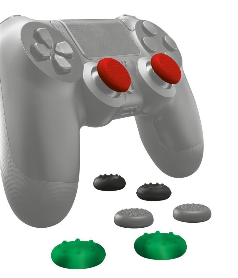 Lisatarvikute komplekt Trust GXT262 THUMB GRIPS F/PS4 20814 hind ja info | Mängupuldid | kaup24.ee