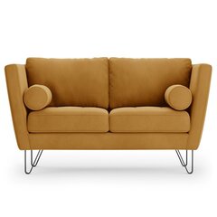 Двуспальный диван Homede Deltin, желтый цена и информация | Диваны | kaup24.ee