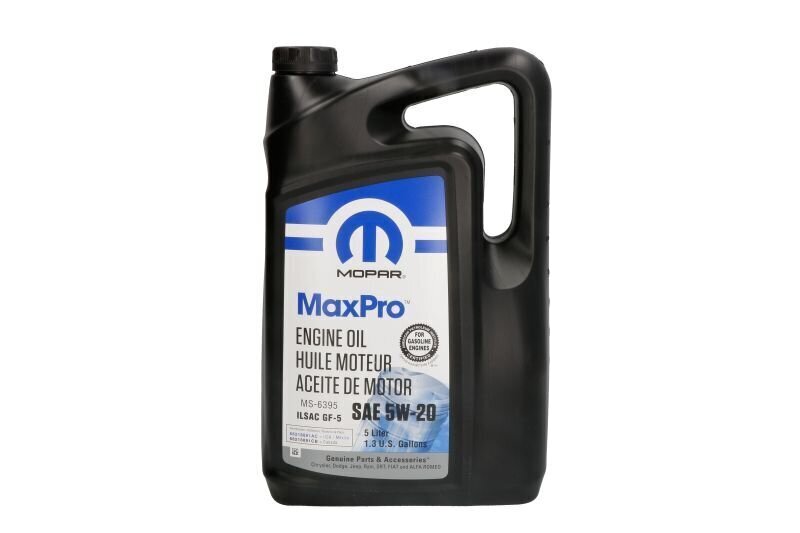 Mopar MaxPro mootoriõli, 5w20, 5L hind ja info | Mootoriõlid | kaup24.ee