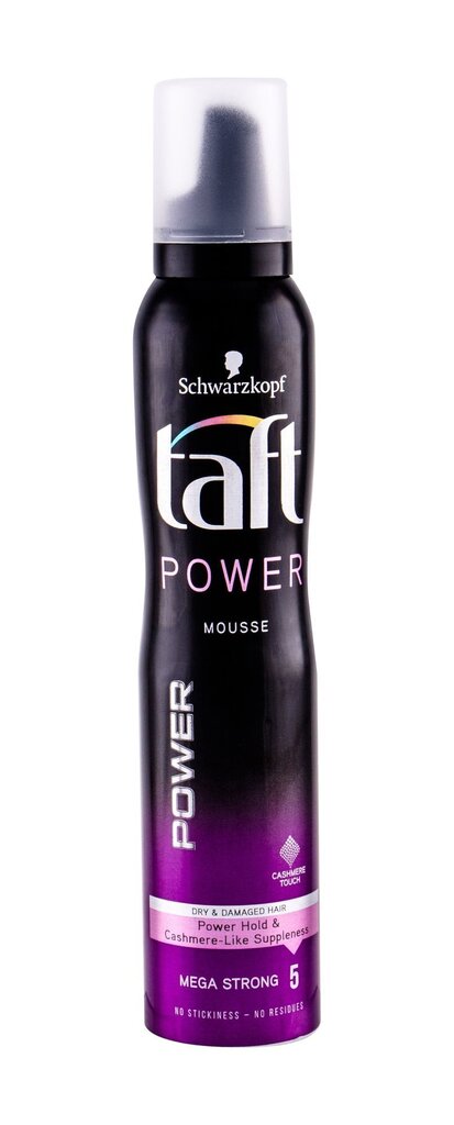 Väga tugeva fikseerimisega juuksevaht Schwarzkopf Taft Power Cashmere 200 ml цена и информация | Viimistlusvahendid juustele | kaup24.ee