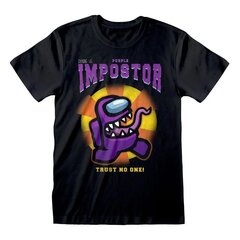 Among Us Футболка Purple Impostor Размер XL 26677 цена и информация | Мужские футболки | kaup24.ee