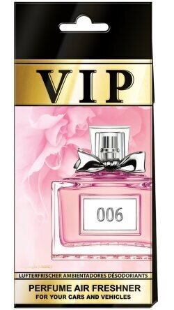 Auto õhuvärskendaja VIP №006 / Dior "Miss Dior" цена и информация | Autolõhnastajad | kaup24.ee