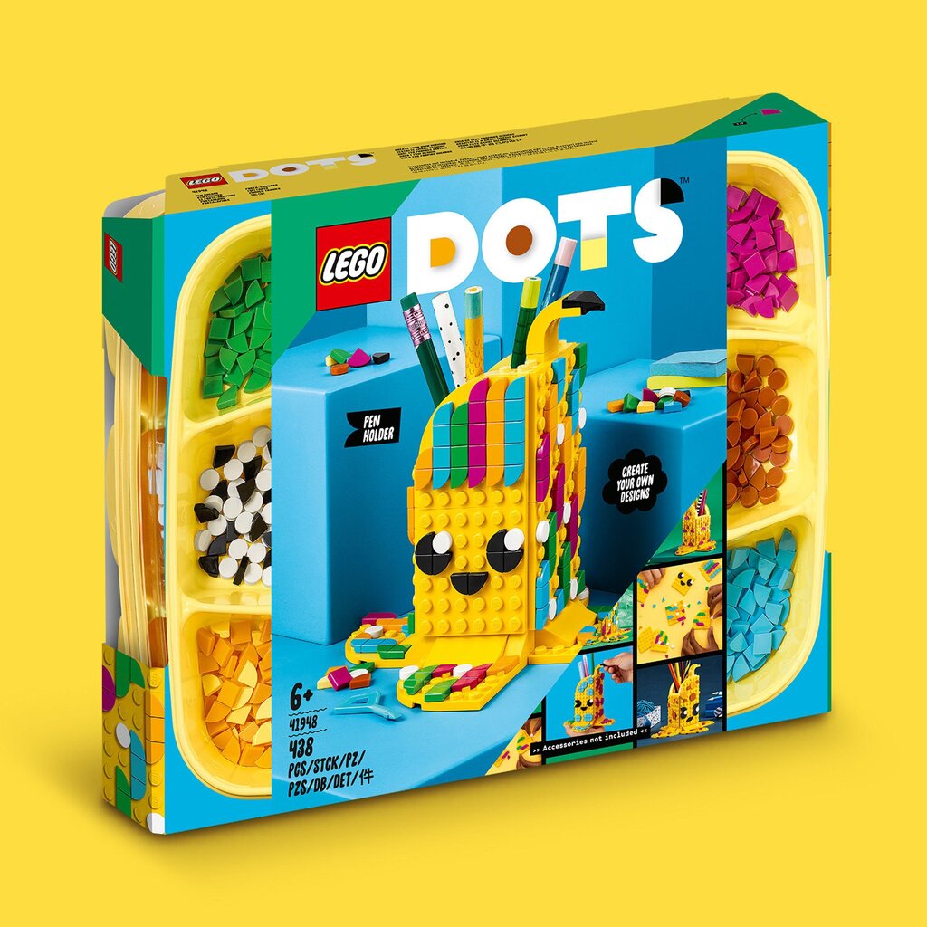 41948 LEGO® DOTS Armas banaanist pliiatsikarp hind ja info | Klotsid ja konstruktorid | kaup24.ee