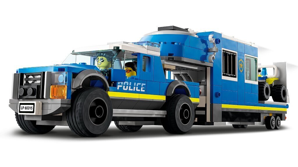 60315 LEGO® City Mobiilne politsei peakorteri veoauto hind ja info | Klotsid ja konstruktorid | kaup24.ee