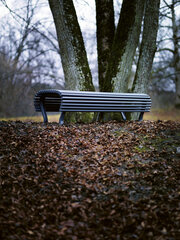 Скамейка из переработанного черного лакированного алюминия и красного дерева цена и информация | Скамейки | kaup24.ee