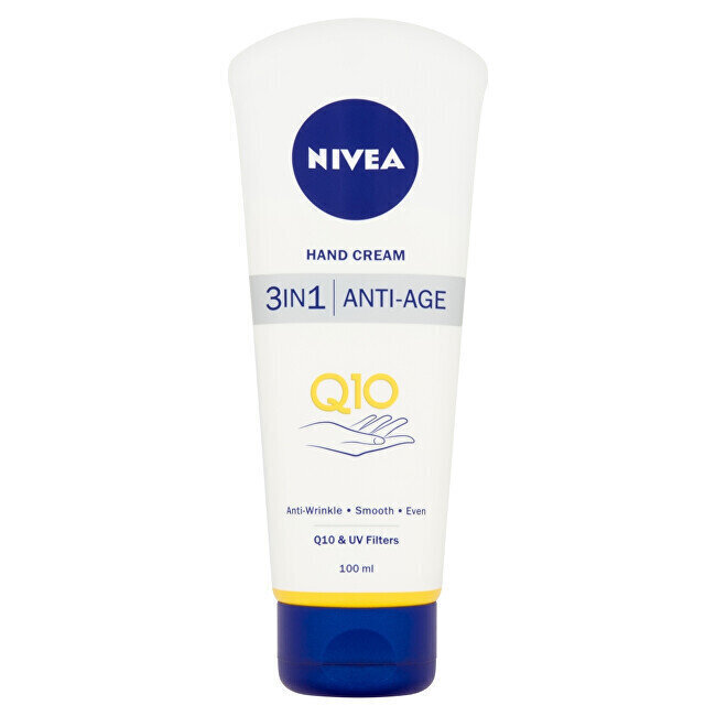 Kätekreem Nivea 3in1 Ant-Age Q10, 100 ml hind ja info | Kehakreemid, kehaspreid | kaup24.ee