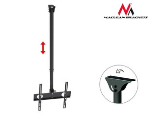 Maclean MC-631 Wall Bracket, Universal Ceiling Bracket Maclean MC-541, LCD LED Plasma 32 "- 55" up to 50 кг цена и информация | Кронштейны и крепления для телевизоров | kaup24.ee