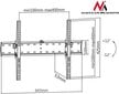 Telerikinnitus Maclean MC-668, 37-70, 40kg hind ja info | Teleri seinakinnitused ja hoidjad | kaup24.ee