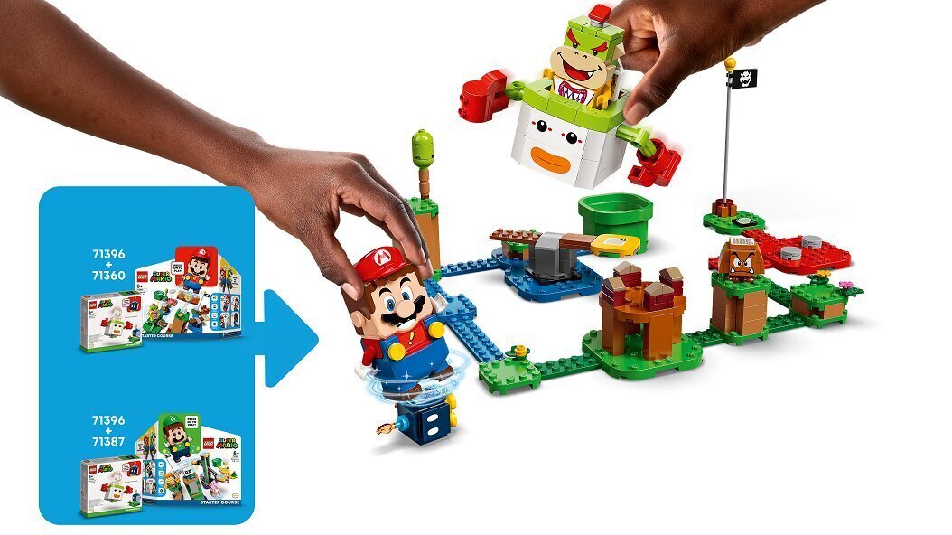 71396 LEGO® Super Mario Bowser Jr. klouni auto lisakomplekt hind ja info | Klotsid ja konstruktorid | kaup24.ee