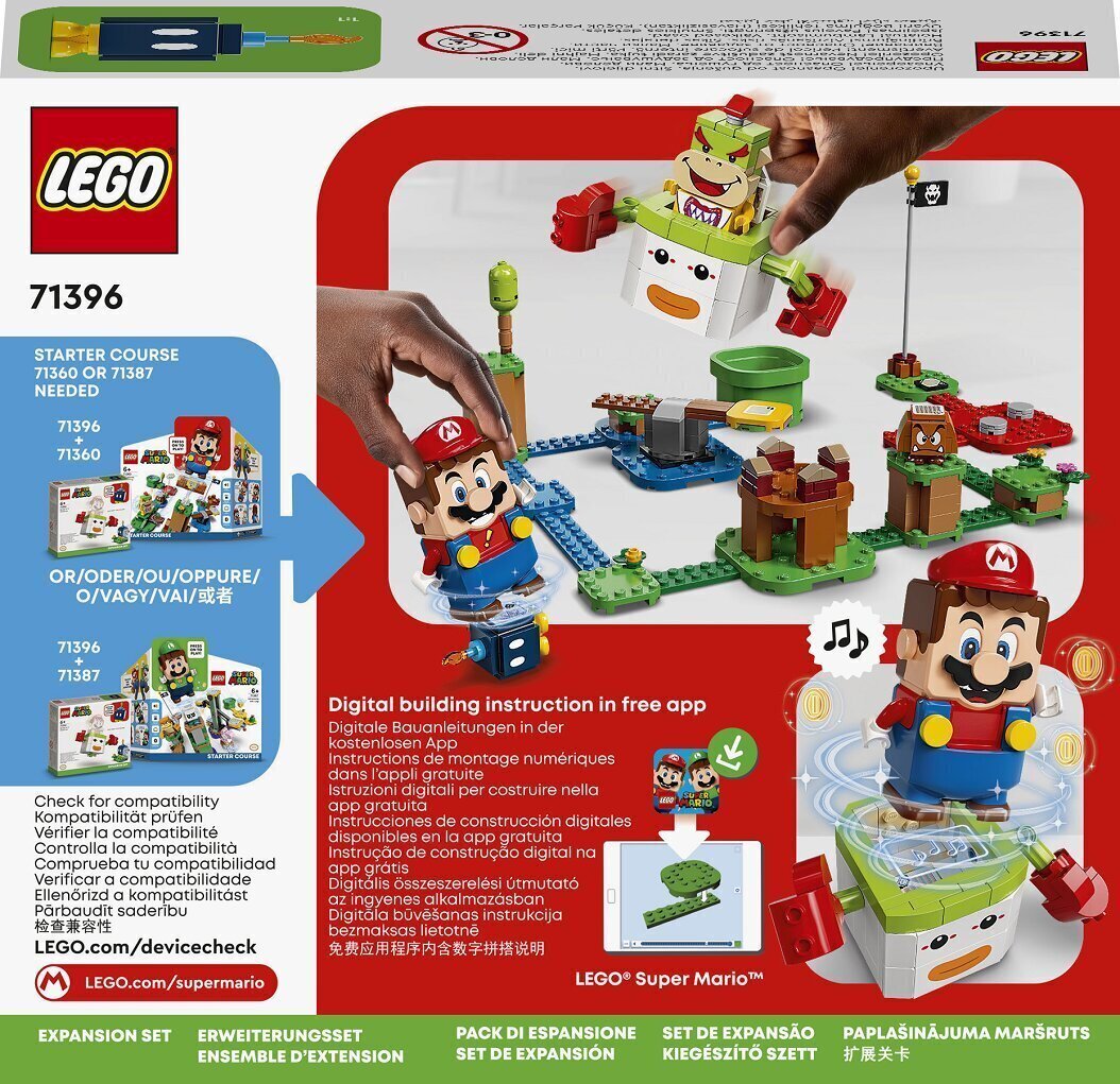 71396 LEGO® Super Mario Bowser Jr. klouni auto lisakomplekt hind ja info | Klotsid ja konstruktorid | kaup24.ee