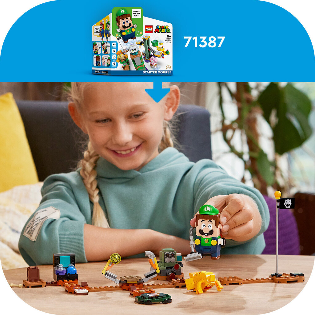 71397 LEGO® Super Mario Luigi's Mansion laborid ja Poltergust'i lisakomplekt hind ja info | Klotsid ja konstruktorid | kaup24.ee