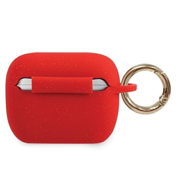 GUACAPSILGLRE Guess Silicone Case for Airpods Pro Red hind ja info | Kõrvaklapid | kaup24.ee