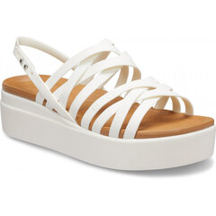 Naiste sandaalid, Crocs™ Brooklyn Strappy Low Wedge 134998 hind ja info | Naiste sandaalid | kaup24.ee