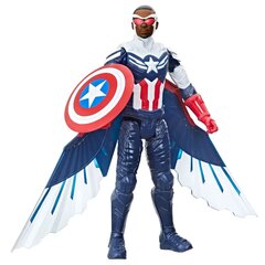 Marvel Titan mänguasi-figuur 30cm Pistrik ja Talvesõdur Kapten Ameerika цена и информация | Игрушки для мальчиков | kaup24.ee