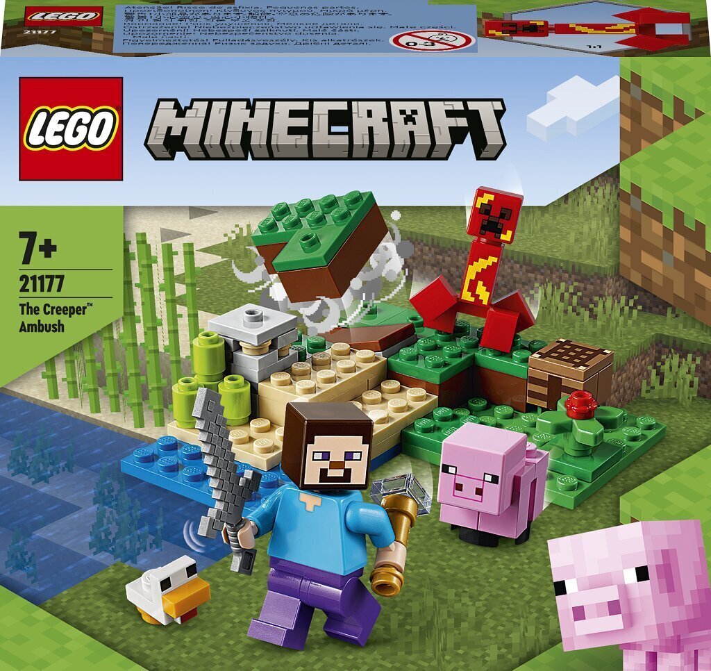 21177 LEGO® Minecraft Creeper varitsus hind ja info | Klotsid ja konstruktorid | kaup24.ee