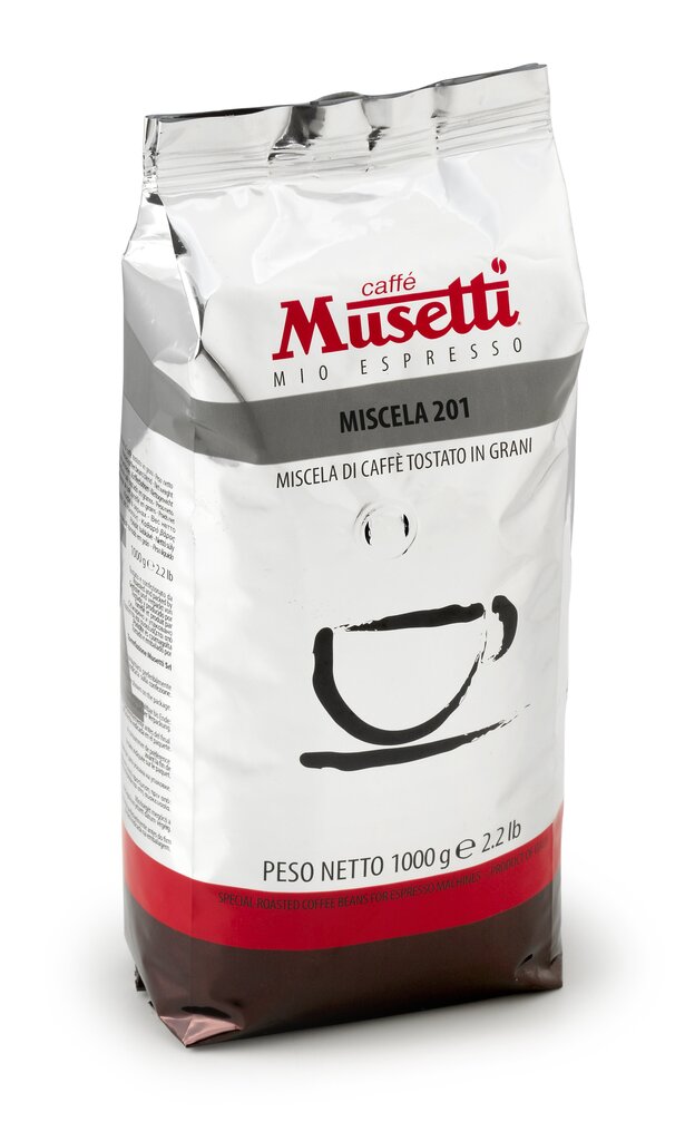 Kohvioad Musetti Miscela 201, 1kg hind ja info | Kohv, kakao | kaup24.ee