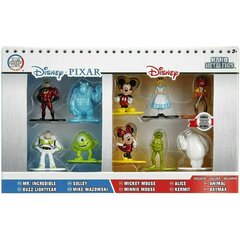 Disney Pixar Nano Metalfigs komplekt 10 mängufiguuri 4cm hind ja info | Poiste mänguasjad | kaup24.ee