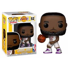 POP mänguasi figuur NBA Lakers Lebron James valges vormiriietuses hind ja info | Tüdrukute mänguasjad | kaup24.ee