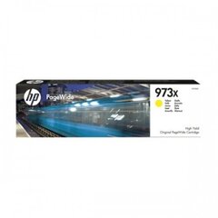 Tint HP 973X 7000 pg | HP PageWide Pro 477dw F6T83AE, kollane hind ja info | Tindiprinteri kassetid | kaup24.ee
