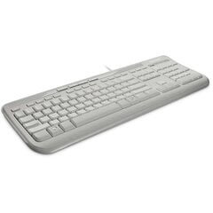Microsoft ANB-00032 Wired Keyboard 600 Standard, Wired, Keyboard layout EN, 2 m, White, English, 595 g цена и информация | Клавиатуры | kaup24.ee