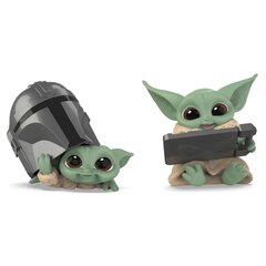 Star Wars The Mandalorian Yoda Laps mängufiguuride komplekt 2tk цена и информация | Игрушки для мальчиков | kaup24.ee