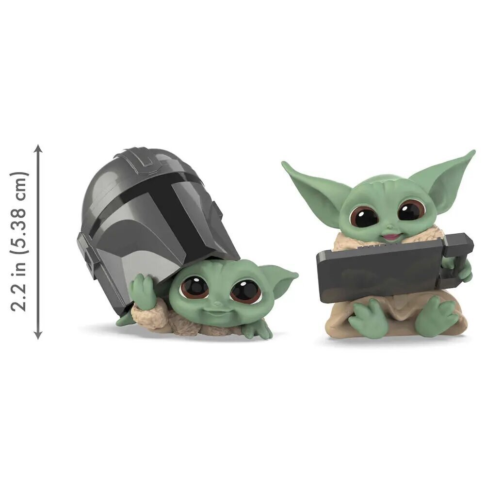 Star Wars The Mandalorian Yoda Laps mängufiguuride komplekt 2tk цена и информация | Poiste mänguasjad | kaup24.ee