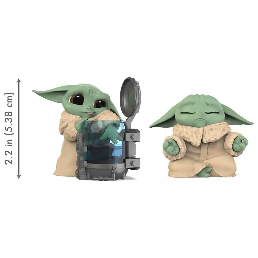 Star Wars The Mandalorian Yoda Laps mängufiguuride komplekt 2tk hind ja info | Poiste mänguasjad | kaup24.ee